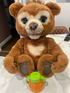 Hasbro FurReal Friends Cubby The Curious Bear Interactive Toy with Honey Pot - Picture 1 of 1
