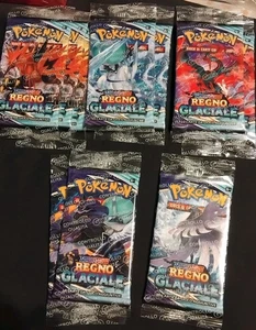 🔥REGNO GLACIALE🔥10 BUSTINE SIGILLATE GEDIS🔥POKEMON ITA🔥ARTSET🔥 - Picture 1 of 4