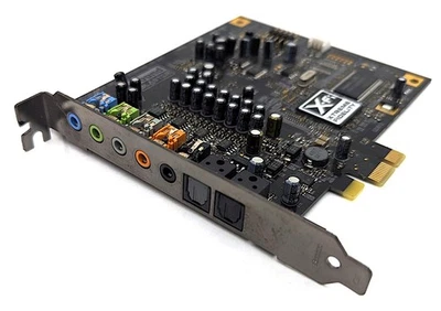 Tarjeta Creative Sound Blaster X-Fi Titanium Xtreme Fidelity SB0880 PCIe Dell F333J Foto 1 de 4