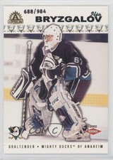 2001-02 Pacific Adrenaline /984 Ilja Bryzgalov #201 Rookie RC