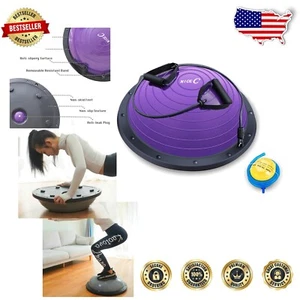 Comprehensive Fitness Balance Ball Trainer with Pump & Resistance Bands - 330lbs - Picture 1 of 9