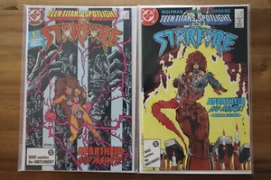 Teen Titans Spotlight On Starfire #1 + 2; 1st App. Death Father Mandutu (NM) - Bild 1 von 1
