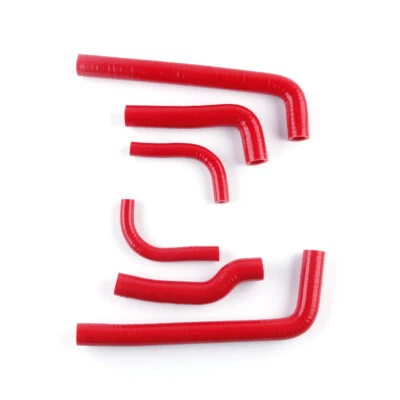 Red FOR 99-06 GAS GAS EC 200 250 300 SILICONE RADIATOR COOLANT HOSES PIPE Foto 1 de 4