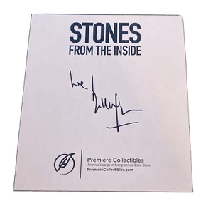 Libro Firmado de Bill Wyman LOS ROLLING STONES Firmado con Certificado de Autenticidad (Madera de Jagger Richards) - Imagen 1 de 3