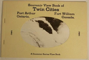SOUVENIR VIEW BOOK PORT ARTHUR FT WILLIAM CANADA 1950'S - Picture 1 of 5