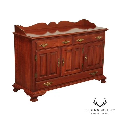 Harden American Colonial Style Cherry Cabinet Sideboard Cover