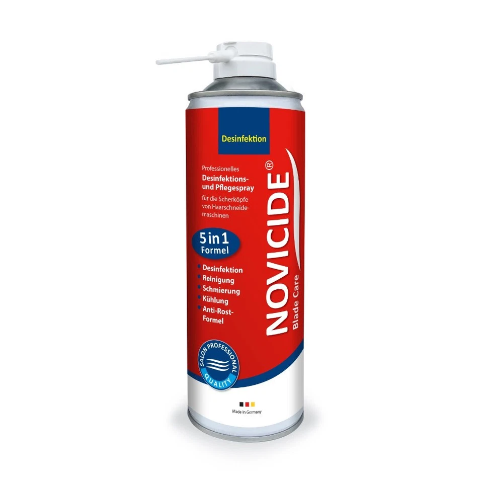 NOVICIDE Blade Care Spray 500ml - Für Haarschneidemaschinen, 5-in-1 Formel - Bild 1 von 1
