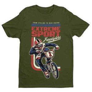 Camiseta Retro Ciclismo BMX Deportes Extremos Freestylers Años 80 Jinetes Regalo Idea Clásica - Imagen 1 de 14