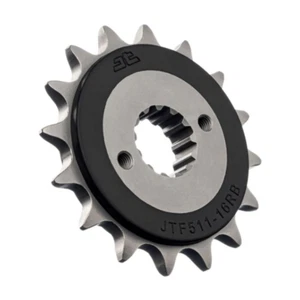 JT Front Sprocket 16 16T Tooth Rubber Cushioned Kawasaki KLR650 1990-2024 - Picture 1 of 2
