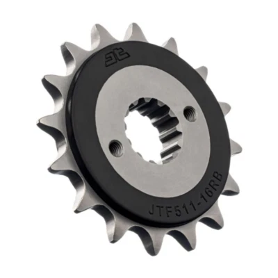JT Front Sprocket 16 16T Tooth Rubber Cushioned Kawasaki KLR650 1990-2024 - Image 1 of 2