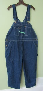 MENS KEY BLUE DENIM COVERALLS / NEW / 44" X 29" - Picture 1 of 7