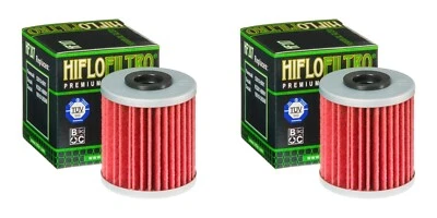 2 x FILTRO DE ACEITE HIFLO HF 207 PARA SUZUKI RMZ 250 04-24 RMZ 450 05-24 Foto 1 de 2