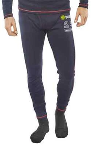 Große 36"-38" Click ARC konforme lange Unterhosen Thermo marineblau schwer entflammbar - Bild 1 von 3