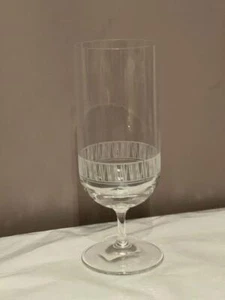 Wedgwood Vera Wang Modern Graphic Iced Beverage Crystal Glass New - Picture 1 of 6