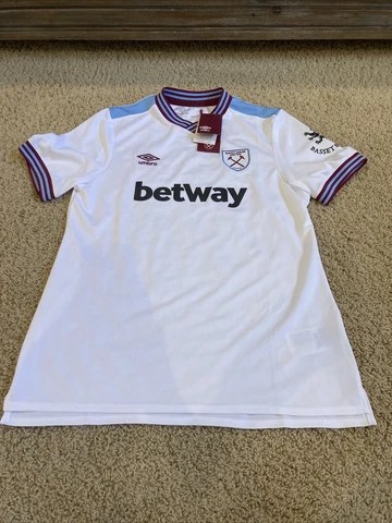 West Ham United 2019 2020 Away football shirt jersey Maglia Size 10 umbro NWT!! Cover