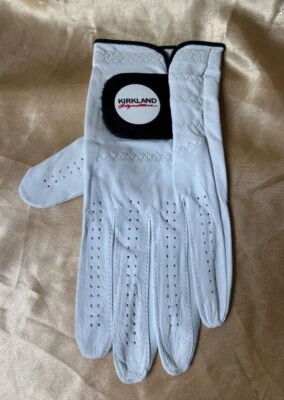 Choose size: Kirkland Signature Cabretta Soft Leather Mens LEFT HAND Golf Gloves