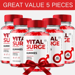 Vital Surge Male Gummies, Vital Surge Testo Support Gummys Performance (5Pack) - Bild 1 von 15