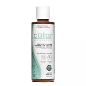 Cutar Emulsion Tar Solution For Bath Oil or Lotion Controls Itching 6 Oz - Picture 1 of 2