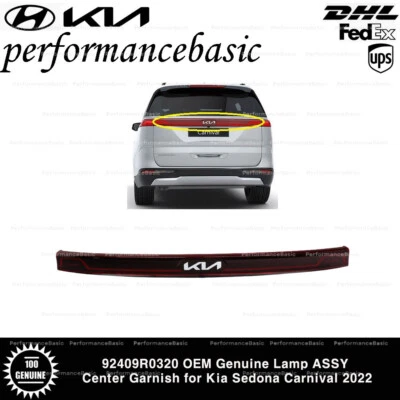 92409R0320 Lámpara Original Original ASSY Decoración Central para Kia Sedona Carnival 2022 Foto 1 de 3