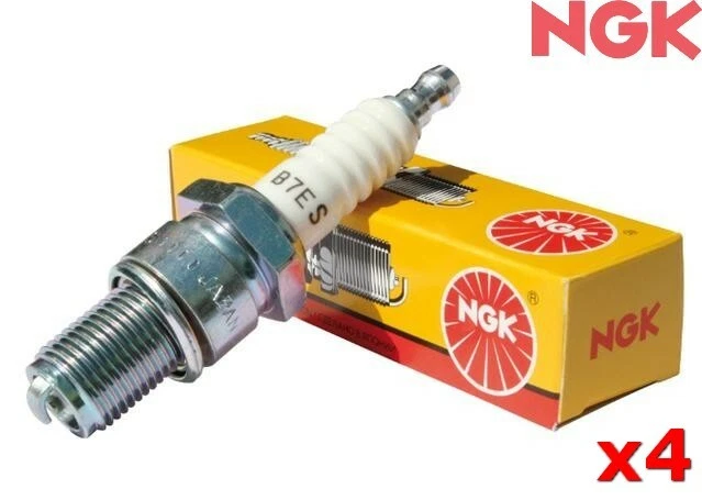 NGK Spark Plug Laser Platinum FOR BMW 6 Series 2004-09 645 Ci (E63) Coupe  x4 Foto 1 de 1