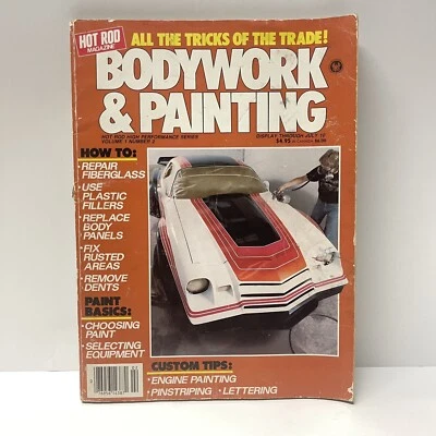 Vintage 1984 Hot Rod Magazine - Bodywork & Painting - How To Book Vol 1 #2 - Image 1 of 4
