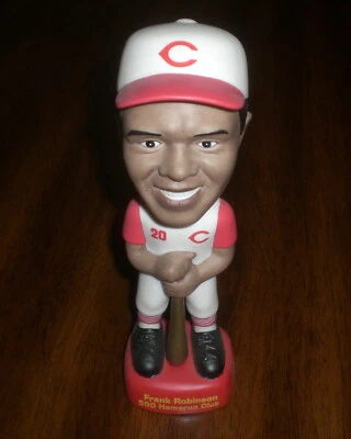 CINCINNATI REDS FRANK ROBINSON 500 HOME RUN CLUB SAM BOBBLEHEAD - Image 1 of 4