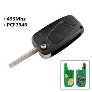 Clé vierge compatible Peugeot Bipper , Citroën Nemo électronique 3 boutons ID46_ - Imagen 1 de 3