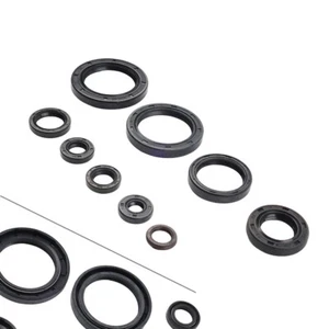 Complete Engine Oil Seal Kit Set 9pcs For Honda CRF450R 2009-2014 - Picture 1 of 9
