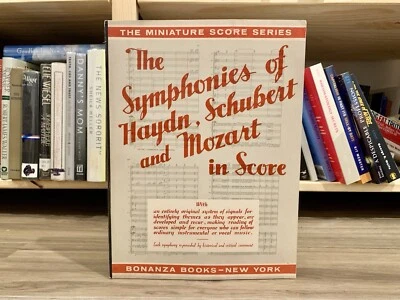 The Symphonies of Haydn, Schubert and Mozart in Score (Miniature Score Series) - Image 1 of 4