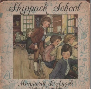 Skippack School by Marguerite de Angeli - Signed by Marguerite de Angeli - Imagen 1 de 3