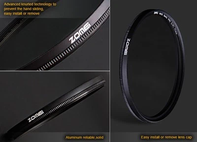 ZOMEi® 62mm Slim CPL Circular Polarizing Polarizer filter - Image 1 of 4