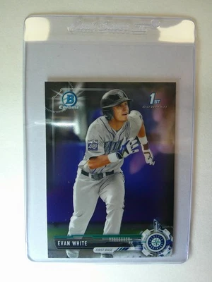 2017 Bowman Draft - Chrome Evan White #BDC-178 (RC) - MINT - PACK FRESH 🔥 - Image 1 of 2