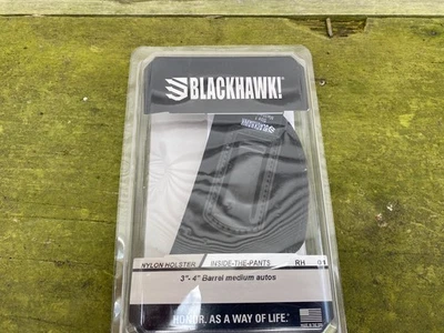 NEW - BLACKHAWK! IWB Holster Size 01 Right Hand Model  73IP01BK-R - Image 1 of 2