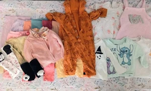 Massive Bundle Of Girls 6-9 Months Clothing - Picture 1 of 7