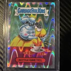 Cubo de basura Topps 2025 niños cromo hervidor Gretel refractor onda de baba #An-2b - Imagen 1 de 6