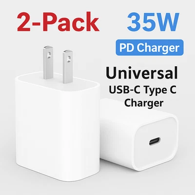 2-3 Pack Super Fast Charger Type C For iPhone 17 16 15 14 13 12 11 Pro Max Xs XR - Image 1 of 4