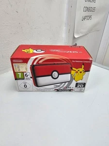 New Nintendo 2DS XL - Pokeball Edition - Very Good Condition /Charger & Stylus - Picture 1 of 7
