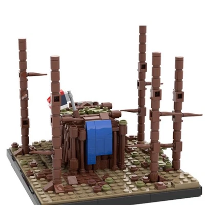 Castle Byers Modular Building Blocks Set MOC Bricks DIY Toy Gift Collection - Image 1 of 4