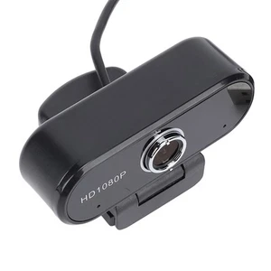 Desktop Webcam HD 1080P Web Camera With Mic Wide Angle Lens USB Computer Came CB - Afbeelding 1 van 24