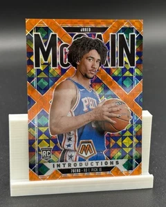 Jared McCain 2024-25 Panini Mosaic NBA Naranja Presentaciones /49 - Imagen 1 de 4