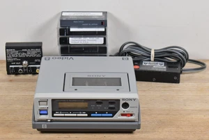 Sony EVO-210 8mm VCR Video Cassette Recorder with Power Supply Pack + More - Picture 1 of 20