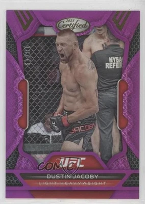 2023 Panini Chronicles UFC Certified Purple /49 Dustin Jacoby #223 - Image 1 of 2