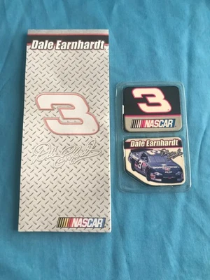 Nuevo NASCAR Dale Earnhardt Sr. Bloc de notas magnético parcial ~ 42 hojas y 2 imanes Foto 1 de 4