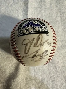 Colorado Rockies Baseball signiert, mehrere Unterschriften, handsigniert - Bild 1 von 7