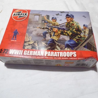 Airfix WWII German Paratroops 1:72 Figuren Set A01753  , komplett OVP (W215) - Bild 1 von 3
