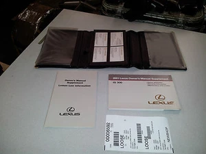 2001 Lexus IS300 Owners Manual  Nice Condition  Make Offer  Lots Of IS 300 PARTS - Picture 1 of 9