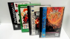 200 cajas protectoras para SEGA CD/SATURN/PS1 LONGBOX estuches personalizados para videojuegos - Imagen 1 de 7