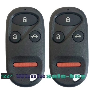 2 For 1997 1998 1999 2000 01 Honda CR-V Remote Car Keyless Entry Key A269ZUA101 - Image 1 of 2