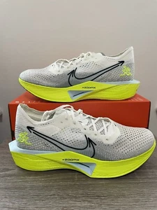 Nike ZoomX Vaporfly Next% 3 Sail Glacier Blue-Volt HQ3450-147 Size 13 - Picture 1 of 8