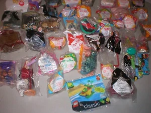 McDonald’s Happy meal Toys Burger King Toys Lot Of 42, 1994-2005 New in Package - Picture 1 of 7